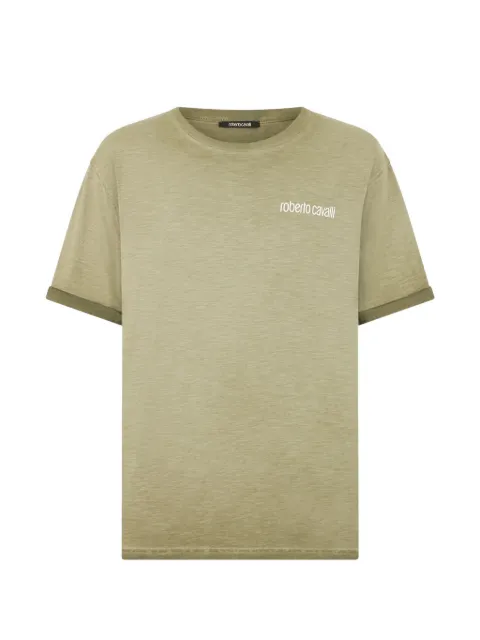 Roberto Cavalli logo-print T-shirt
