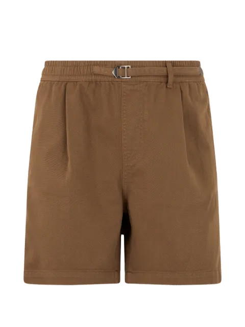 Roberto Cavalli pleated belted shorts