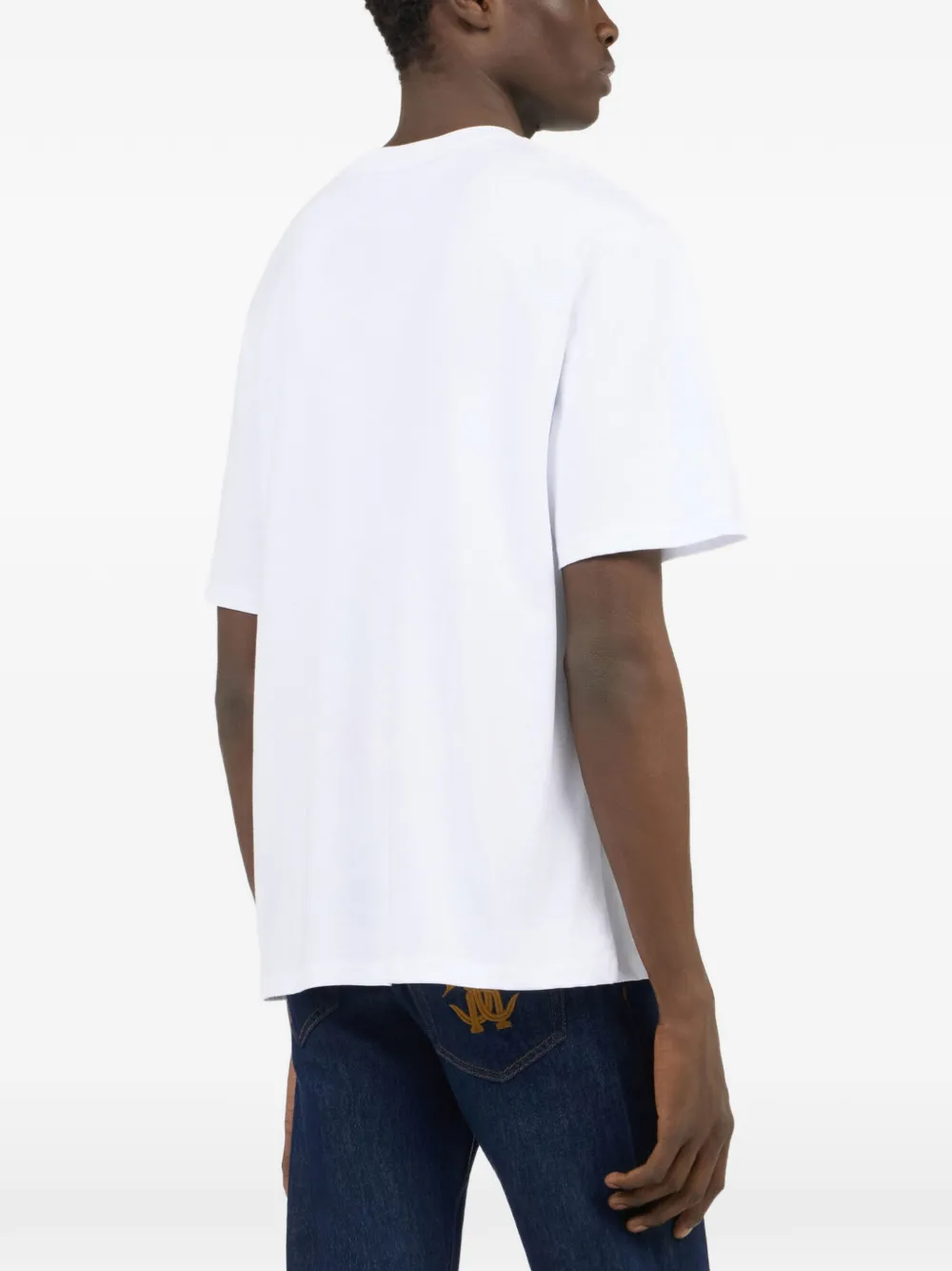 Roberto Cavalli RC Monogram T-shirt Wit