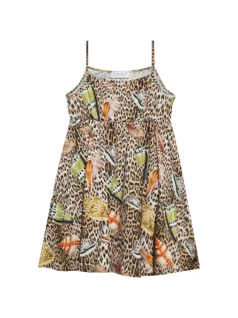 Roberto Cavalli Junior jaguar-print dress