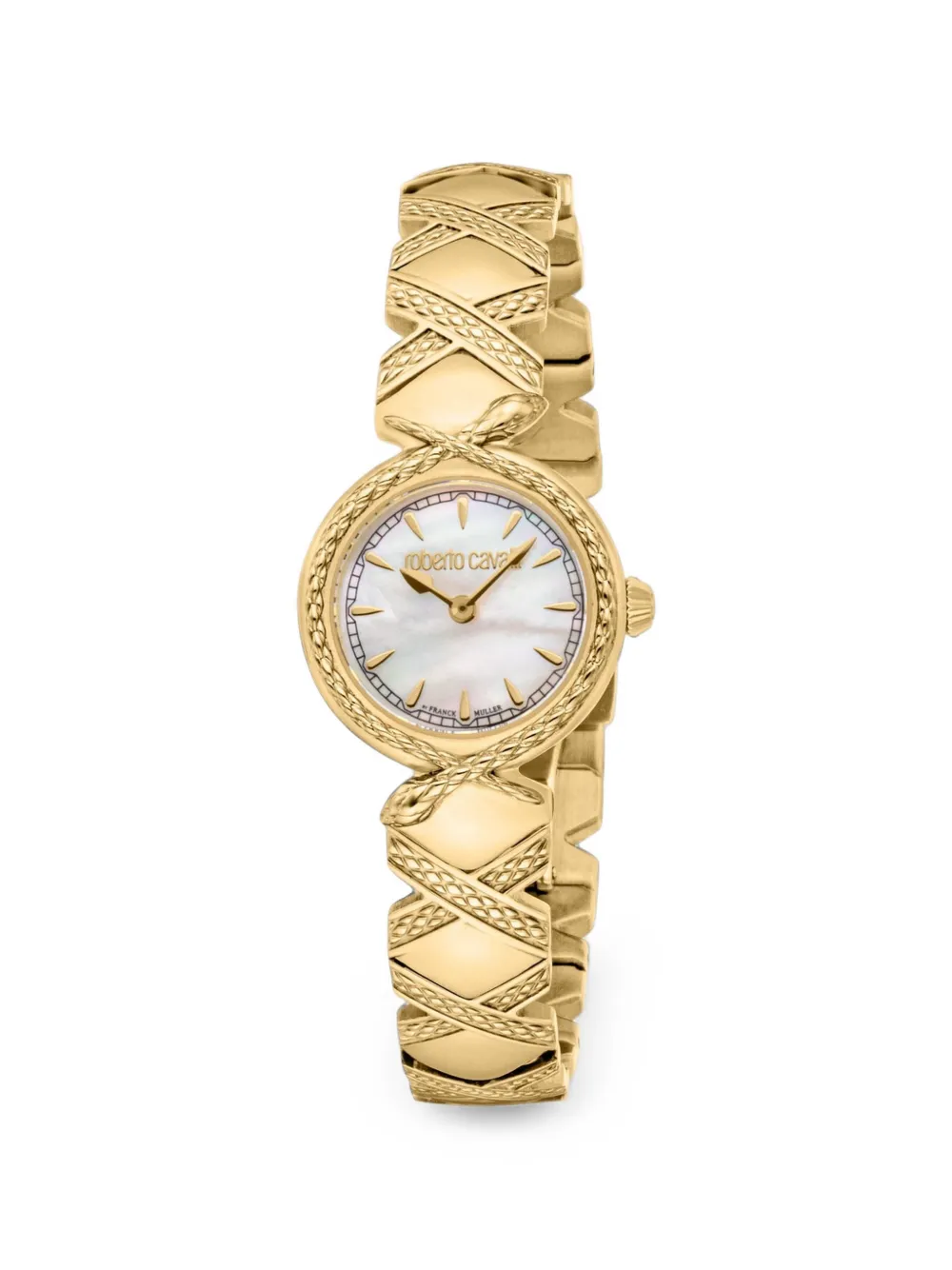 Roberto Cavalli serpente 22mm watch - Blanc Roberto Cavalli serpente 22mm watch - Blanc