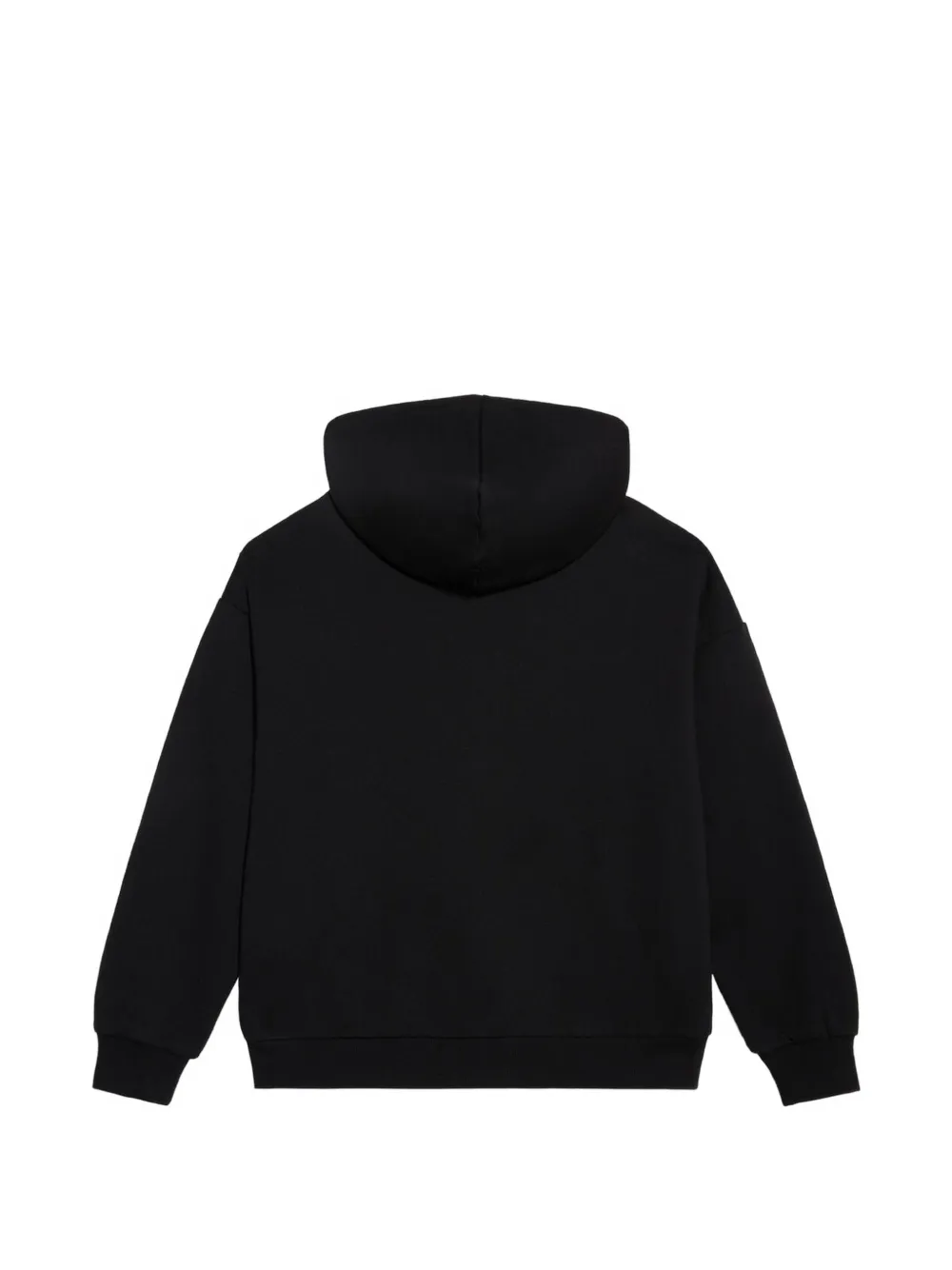 Roberto Cavalli Junior Hoodie met rits Zwart