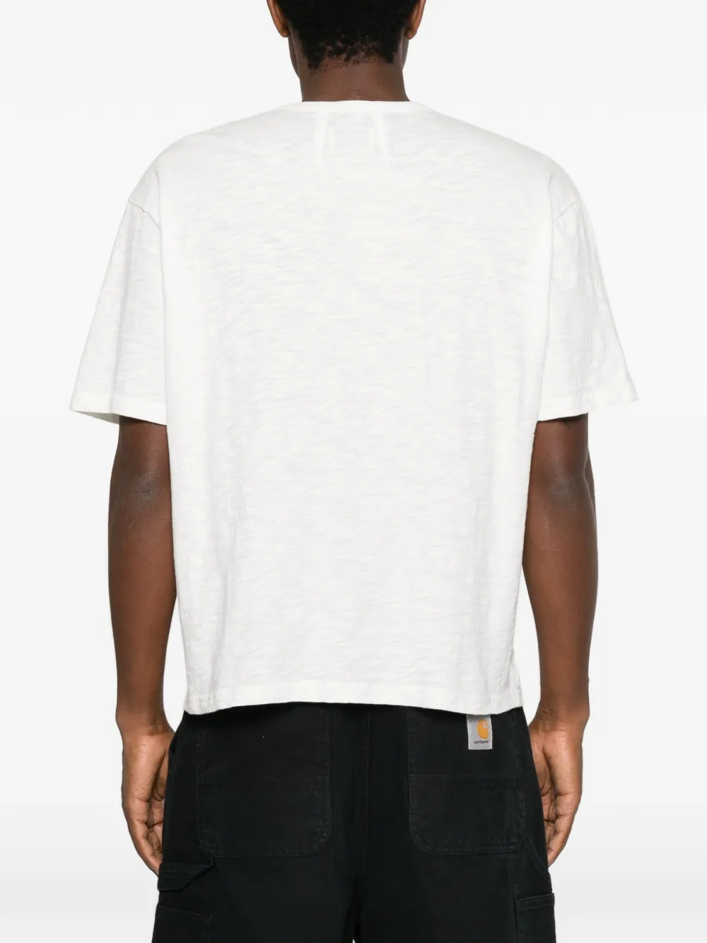 RHUDE T-shirt met grafische print Wit