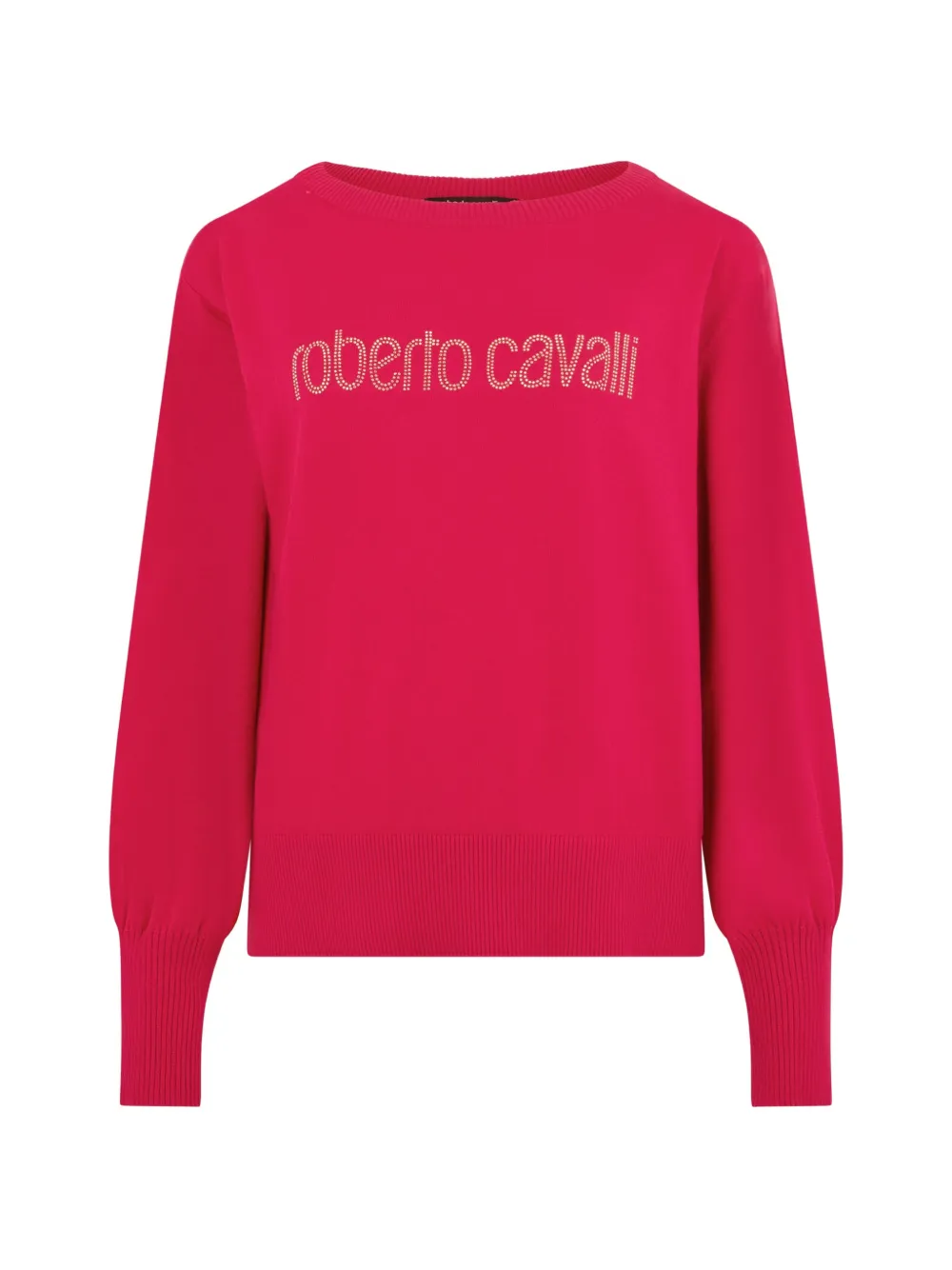 Roberto Cavalli logo-embellished sweater - Rosso