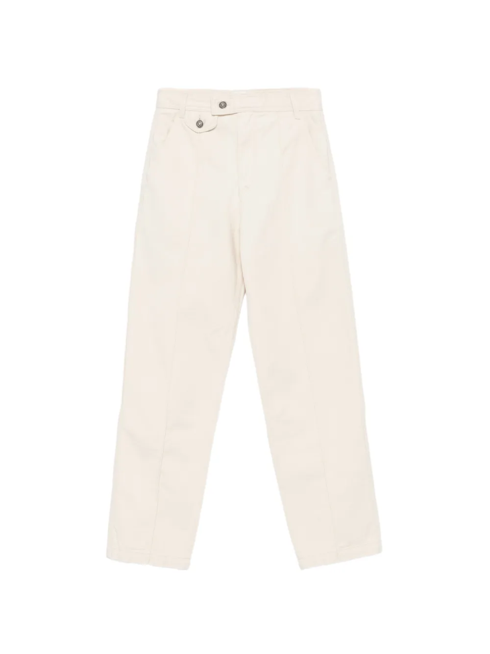 MARANT Elois button-flap detail straight-leg jeans - Toni neutri