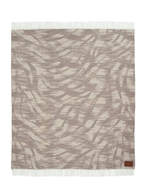 Roberto Cavalli Home fringed wool blanket