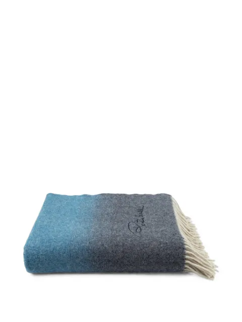 Roberto Cavalli Home fringed wool blanket
