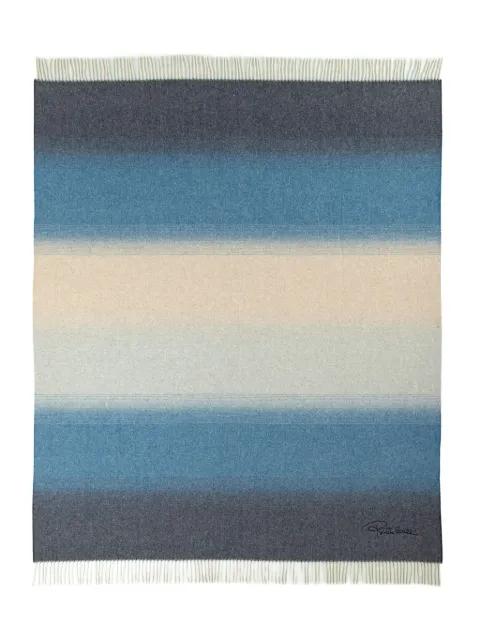 Roberto Cavalli Home fringed wool blanket