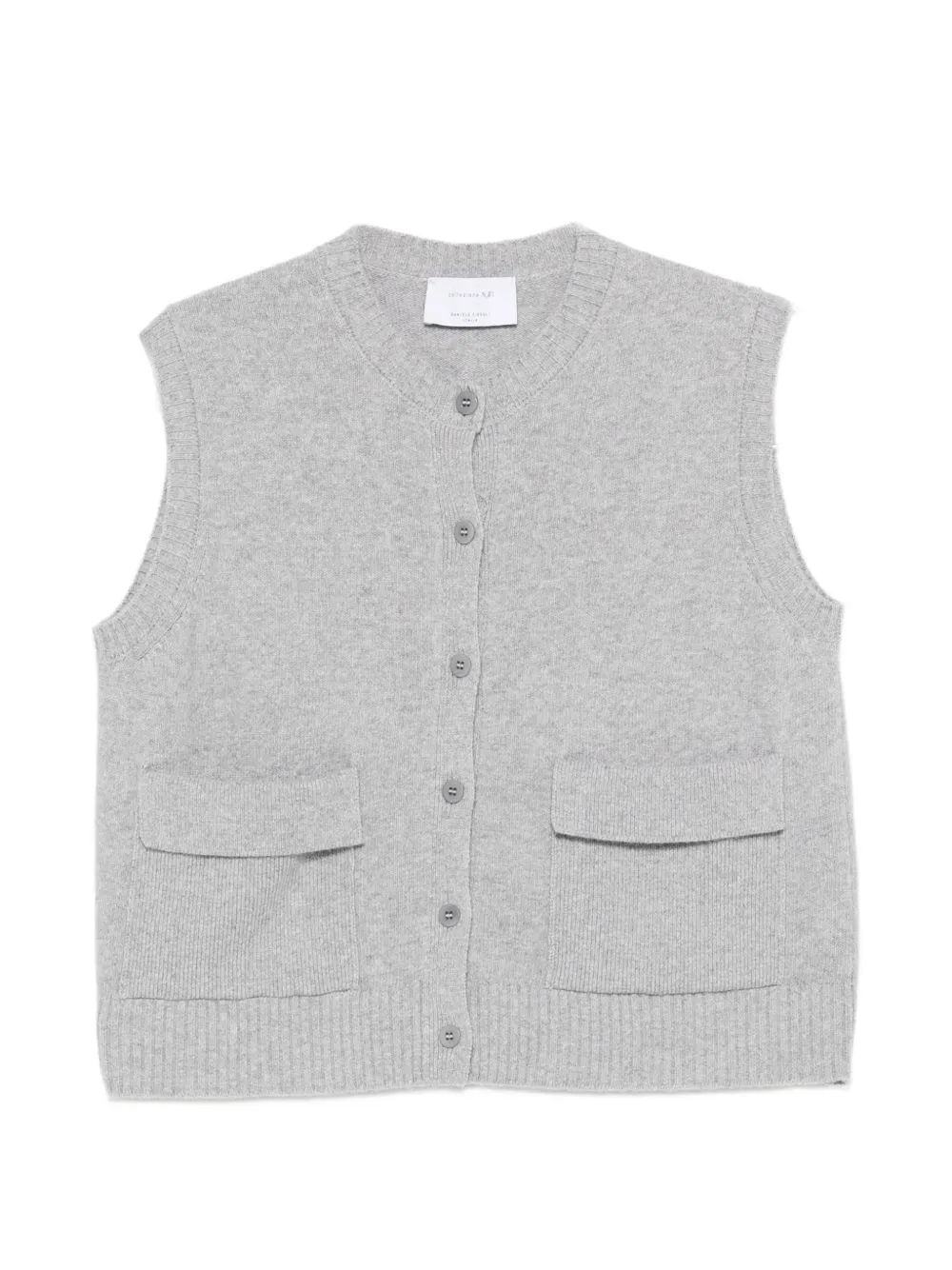 Daniele Fiesoli Gilet con bottoni - Grigio