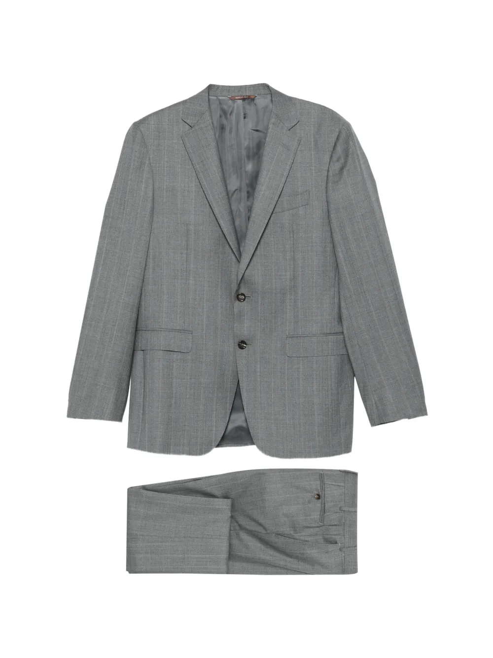 Canali pinstripe single-breasted suit - Grau