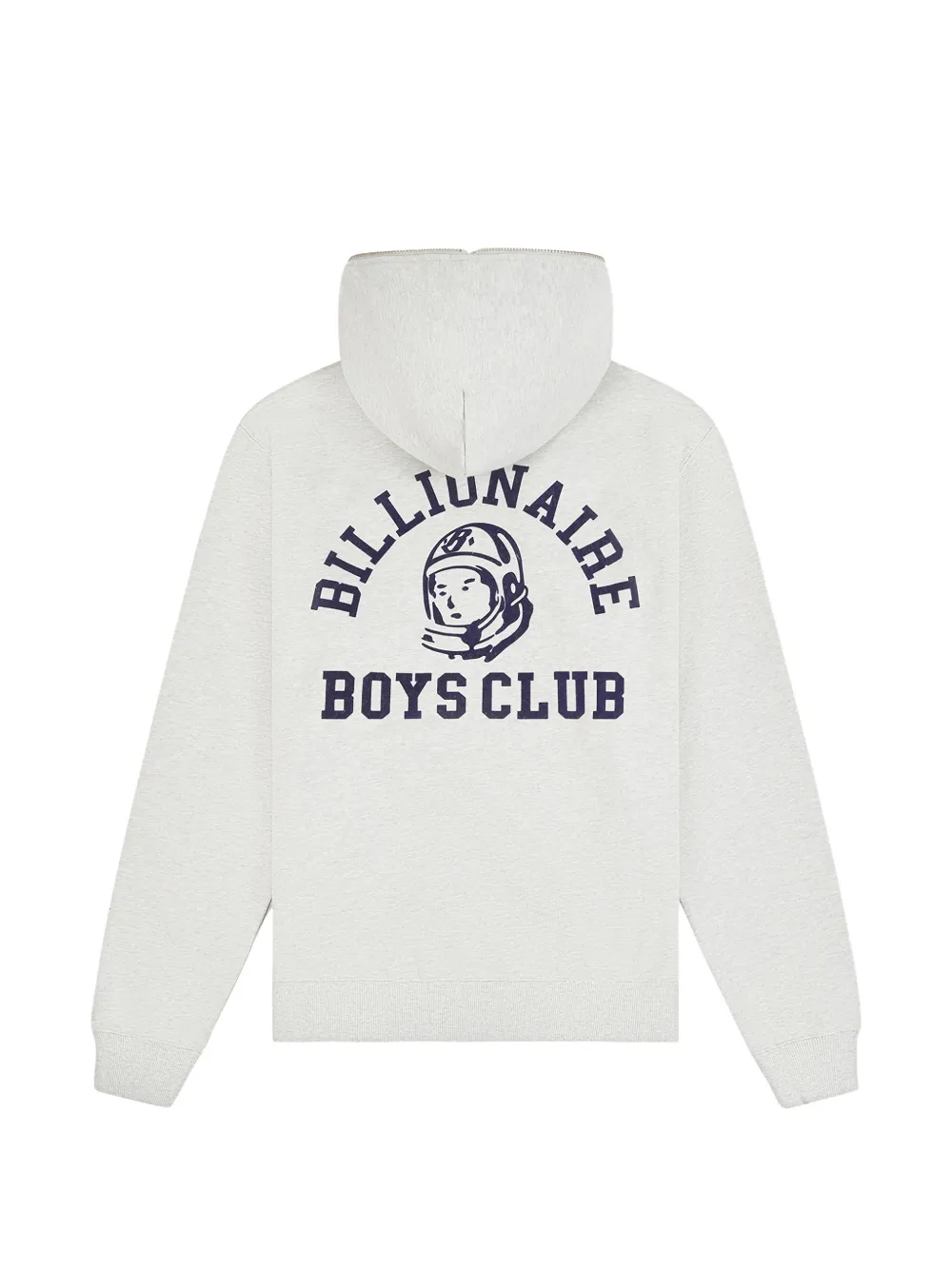 Billionaire Boys Club Uni Helmet logo-print zip-up hoodie Grijs