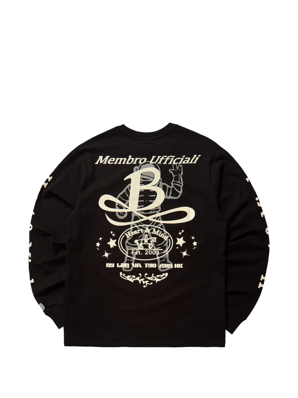 Billionaire Boys Club Sweater met logoprint Zwart