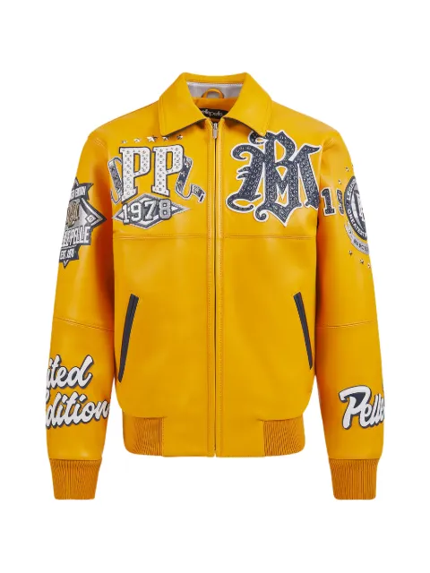 PELLE PELLE All Time Champions patch-detail jacket