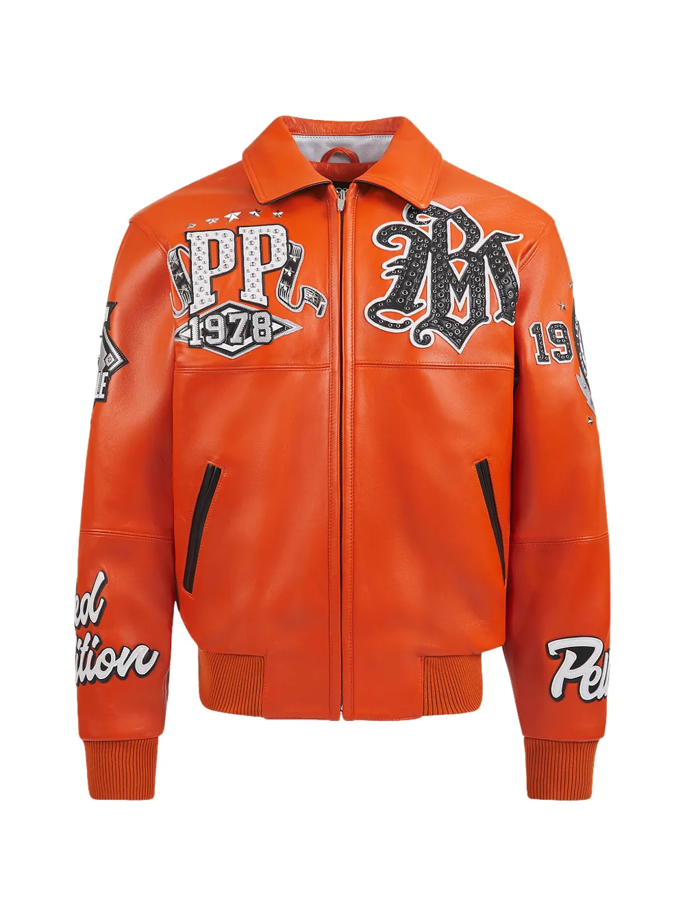 PELLE PELLE All Time Champions leather jacket - Orange PELLE PELLE All Time Champions leather jacket - Orange