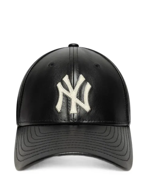 NEW ERA CAP 9Forty leather baseball cap