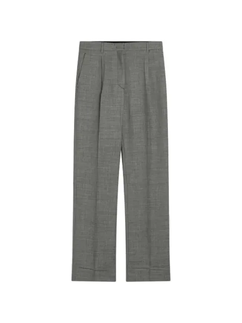 Prada pleated straight-leg trousers