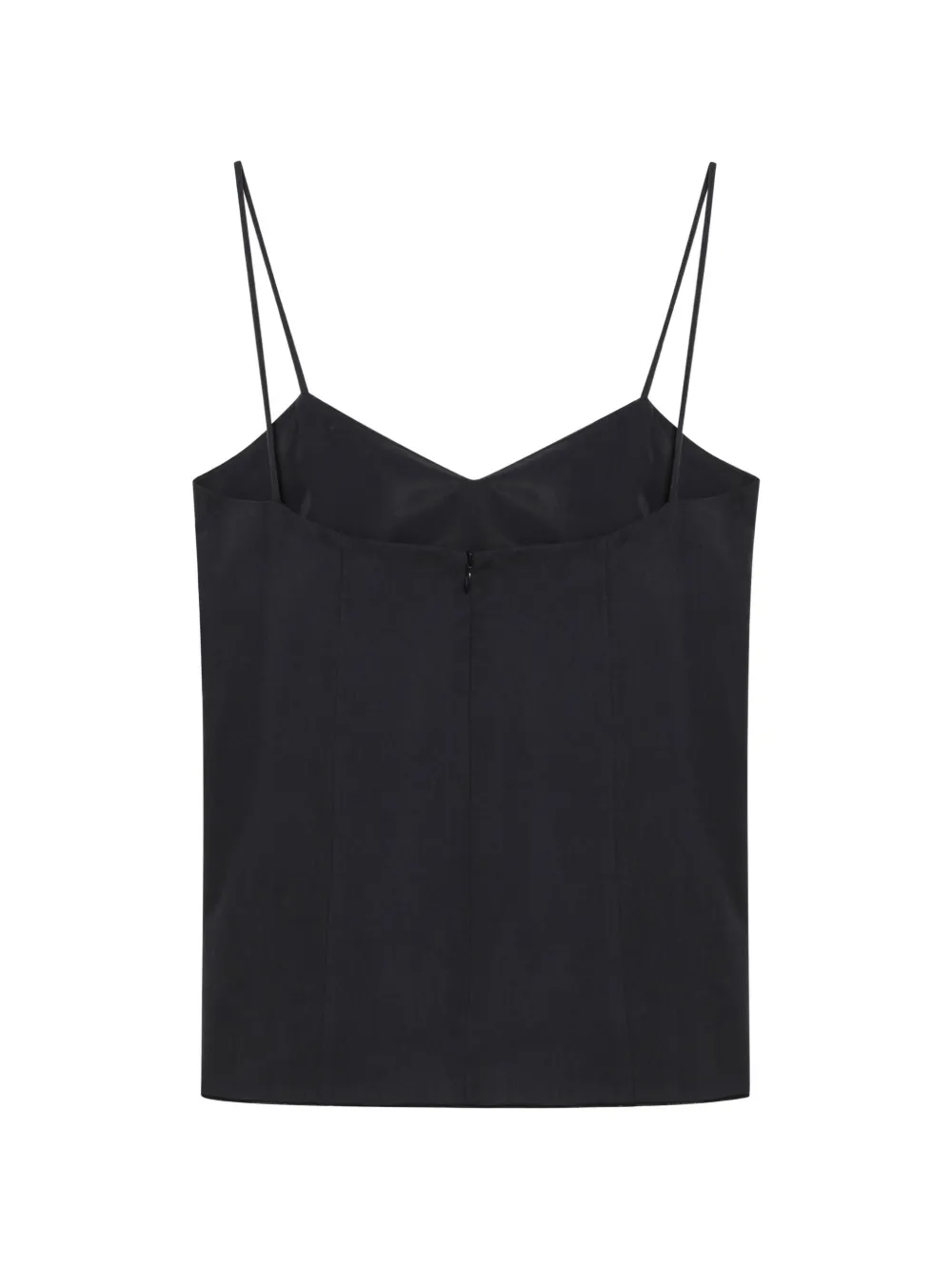 Max Mara Hemd met V-hals Zwart