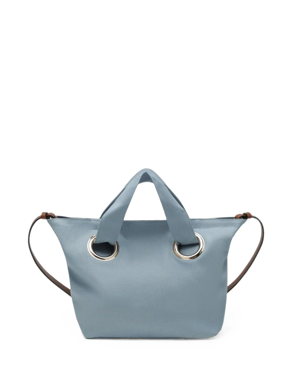 Chloé Kids Shopper met geborduurd logo Blauw