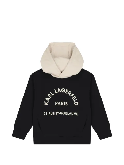 Karl Lagerfeld Kids logo-print hoodie