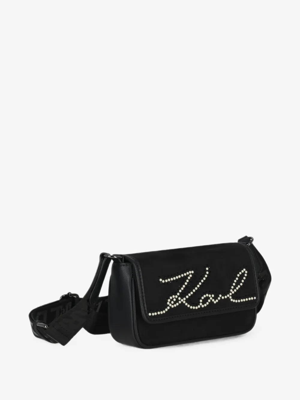 Karl Lagerfeld Kids 카를 라인스톤 장식 숄더백