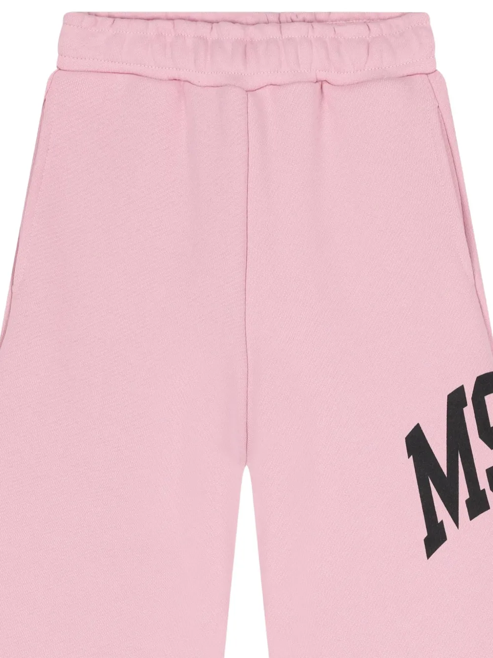 MSGM Kids Trainingsbroek met logoprint Roze