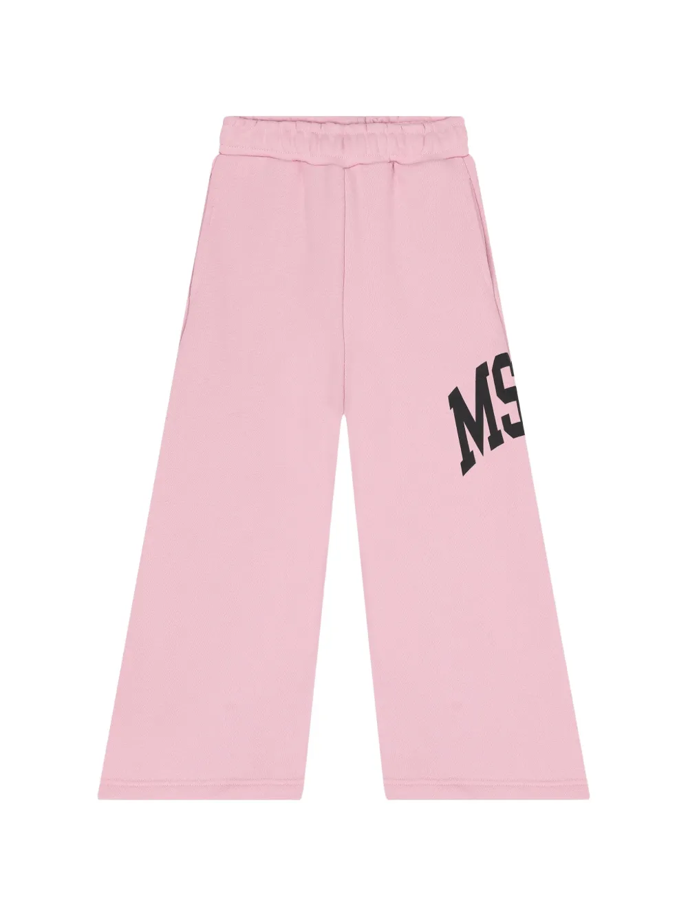 MSGM Kids Pantaloni sportivi con stampa - Rosa