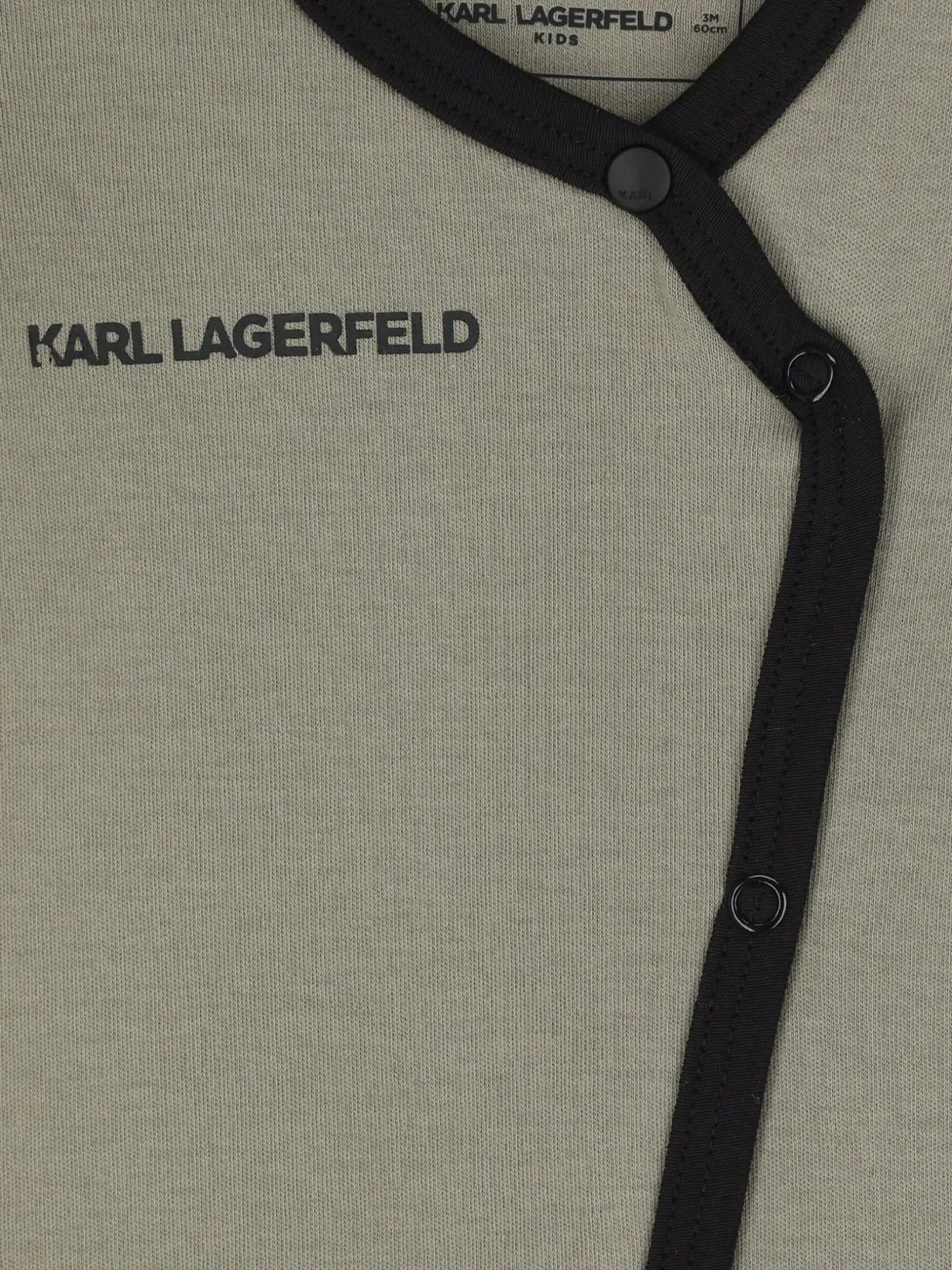 Karl Lagerfeld Kids 로고 프린트 베이비웨어 세트
