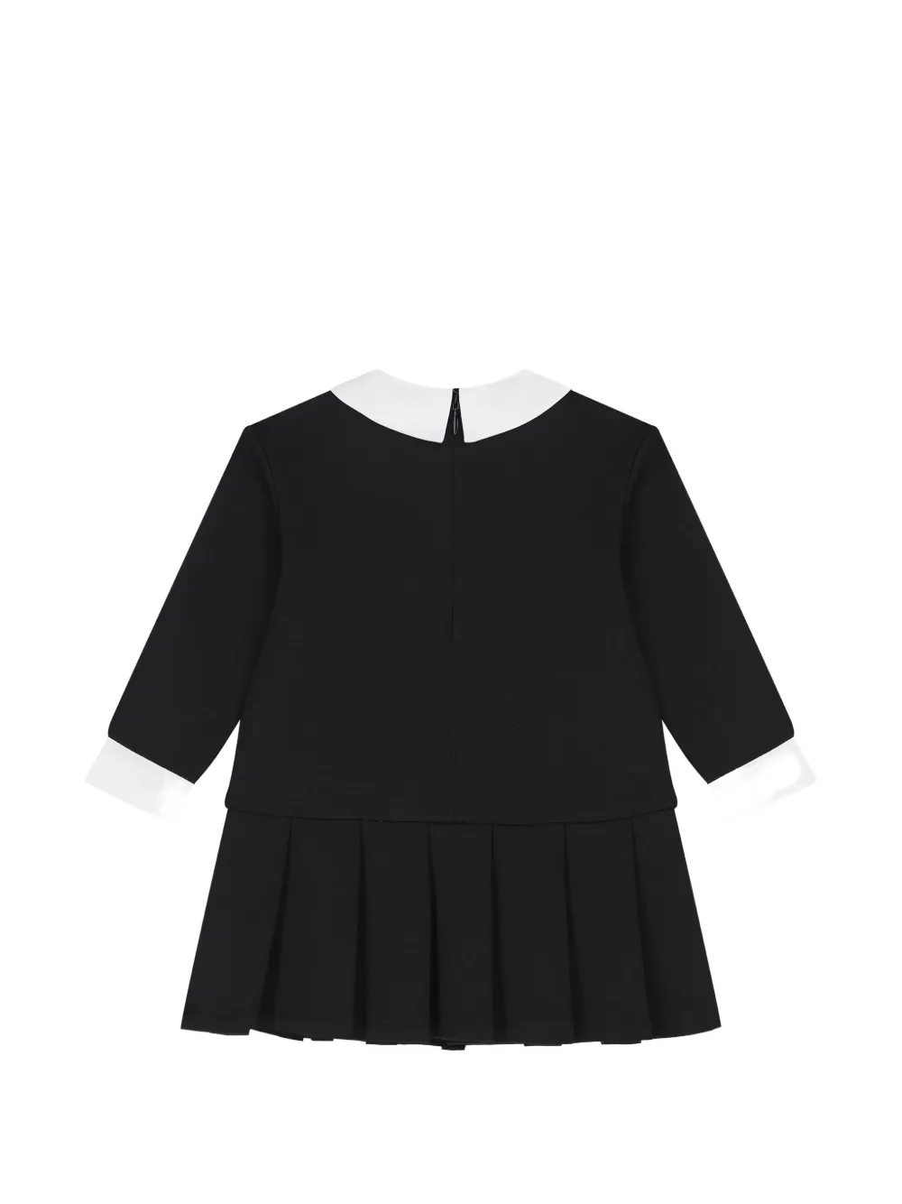 Karl Lagerfeld Kids Jurk met strikdetail Zwart