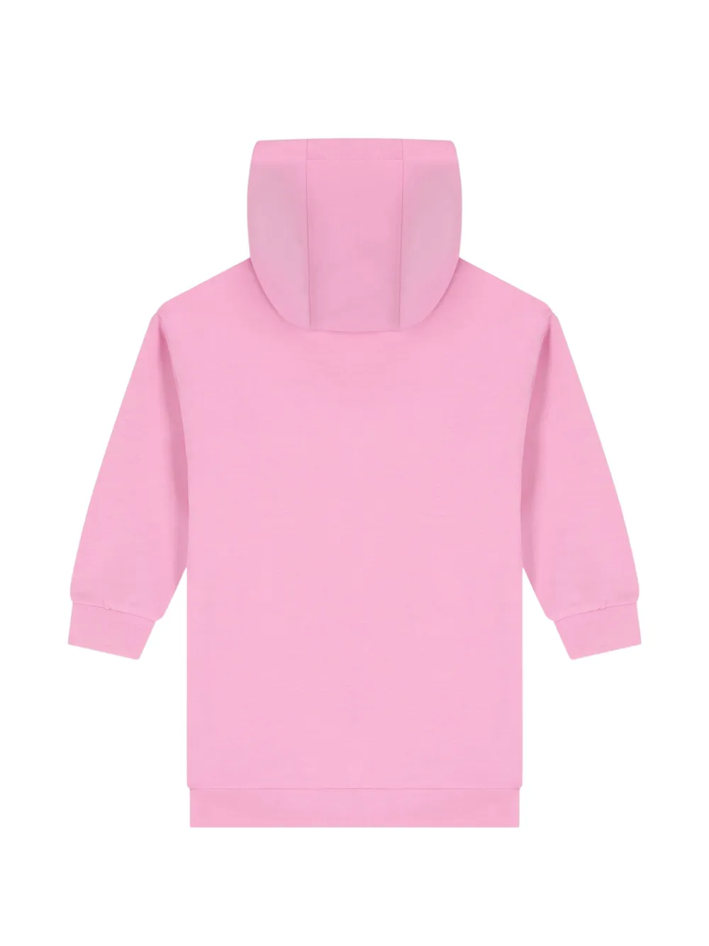 Karl Lagerfeld Kids Choupette hoodie-jurk met grafische print Roze