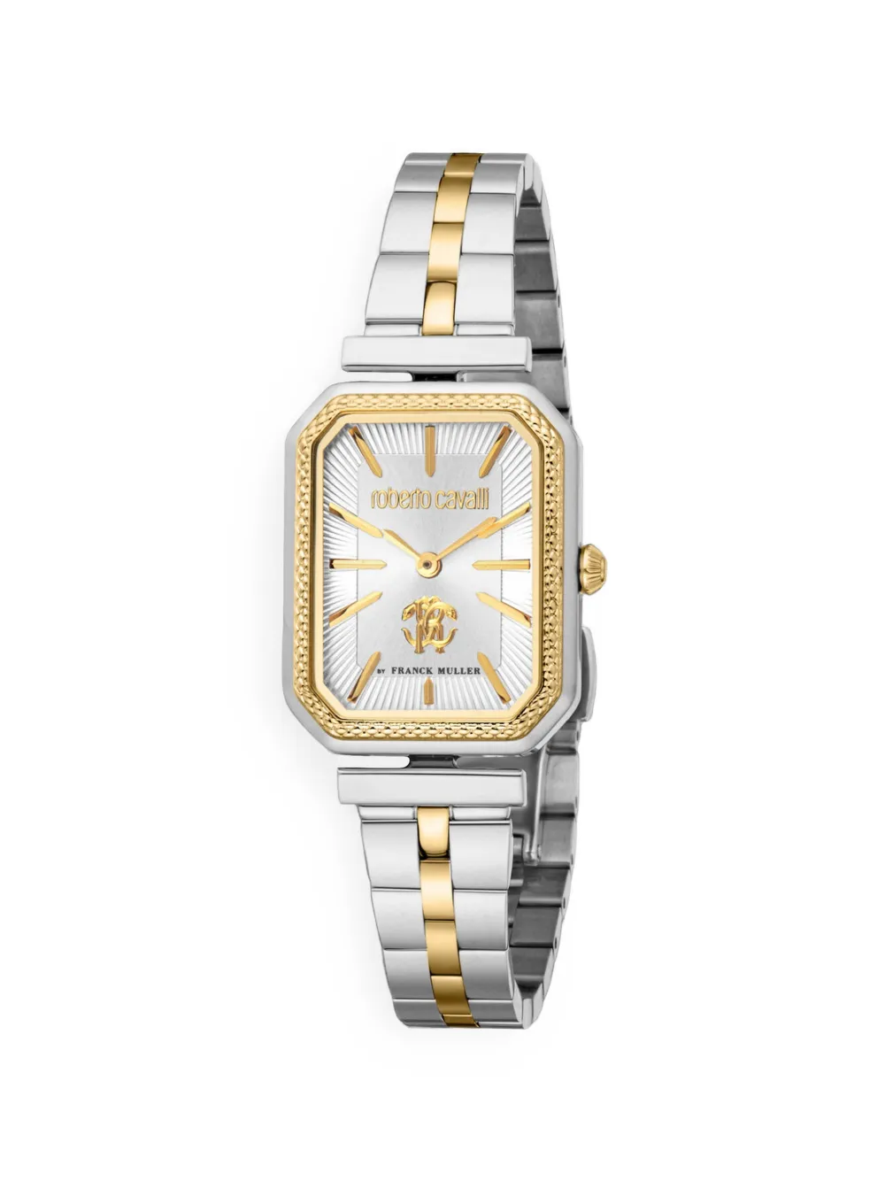 Roberto Cavalli octagonal bezel 23mm watch - Argento