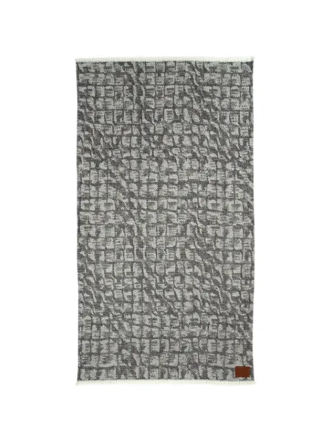 Roberto Cavalli Home fringed blanket