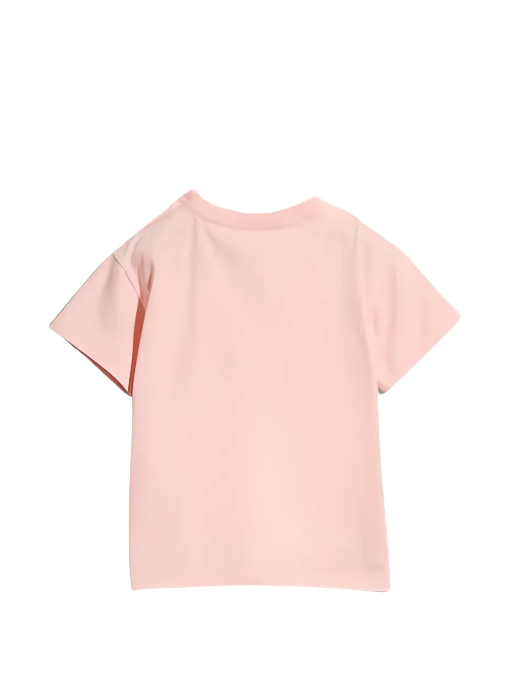 Gucci Kids logo-print animal-print T-shirt Roze