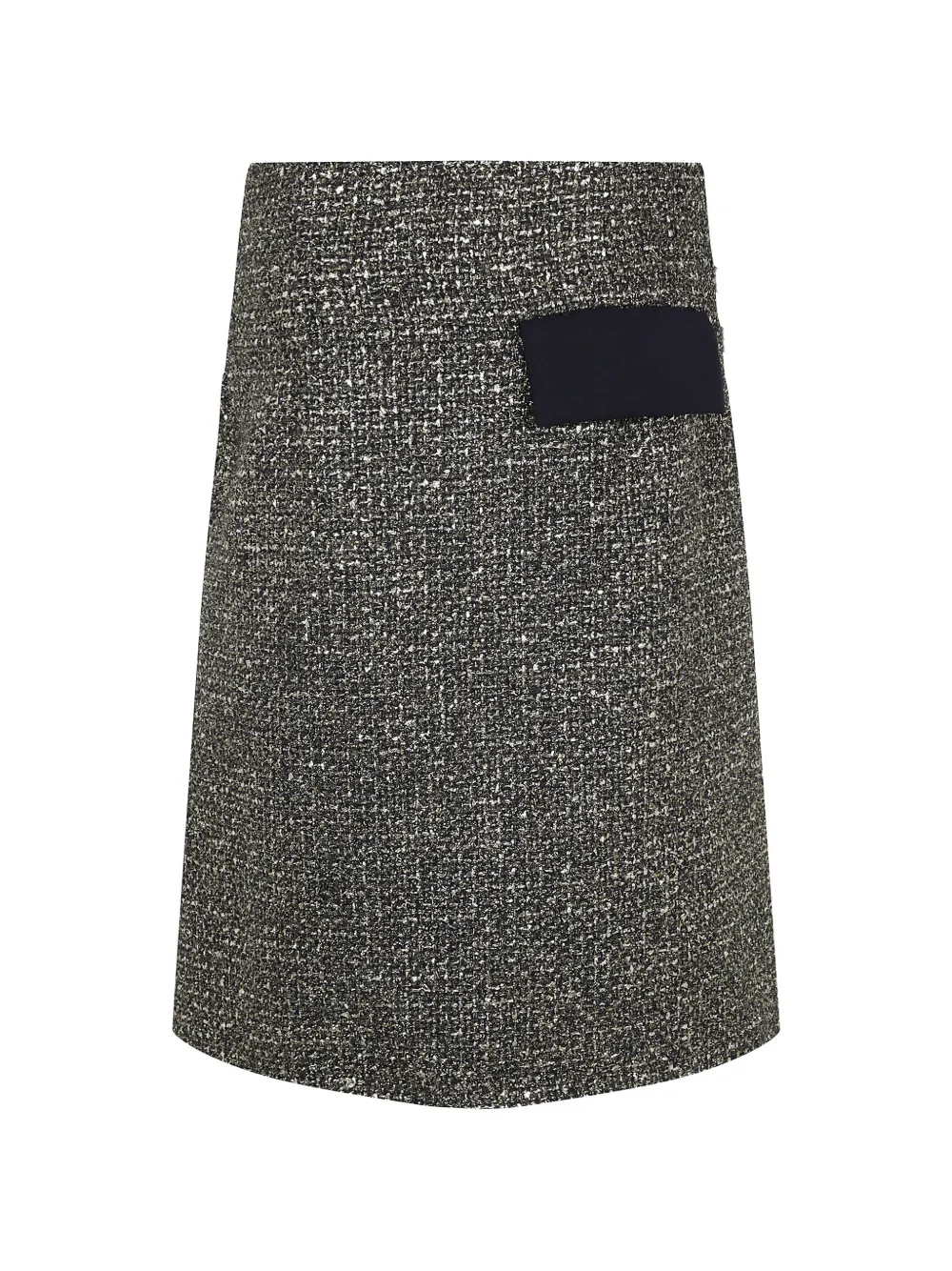 SAPIO Wikkelrok met metallic-effect Zwart