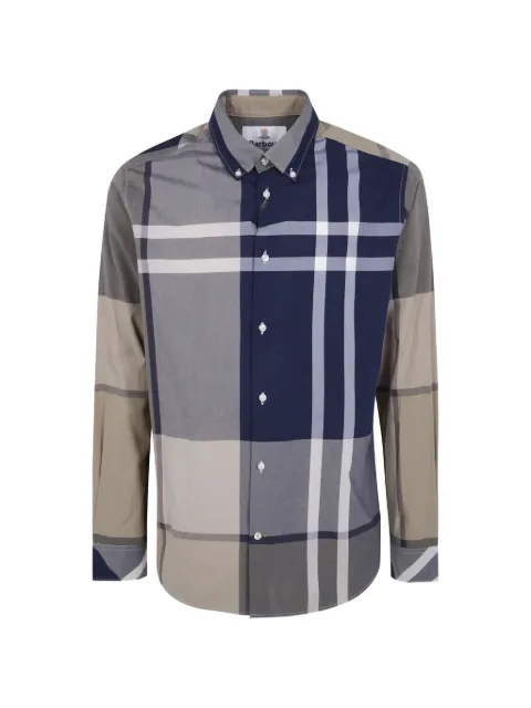 Barbour Oversized Tartan Dunoon long-sleeve shirt