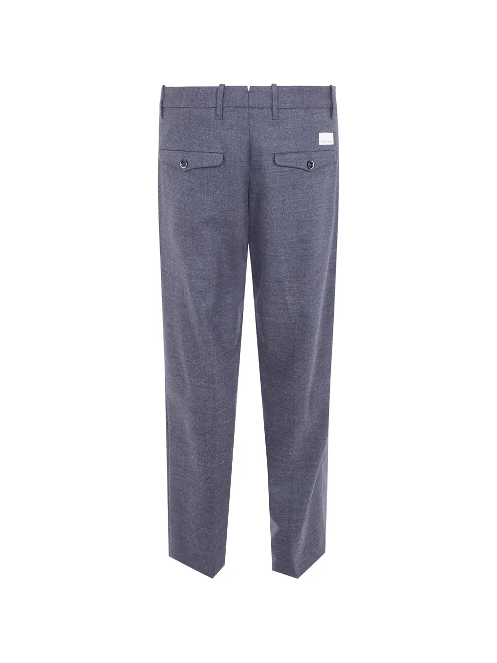 Nine In The Morning Wollen broek met wijde pijpen Grijs