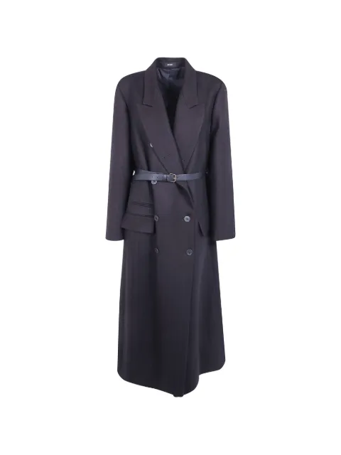 IBRIGU belted double-breasted coat