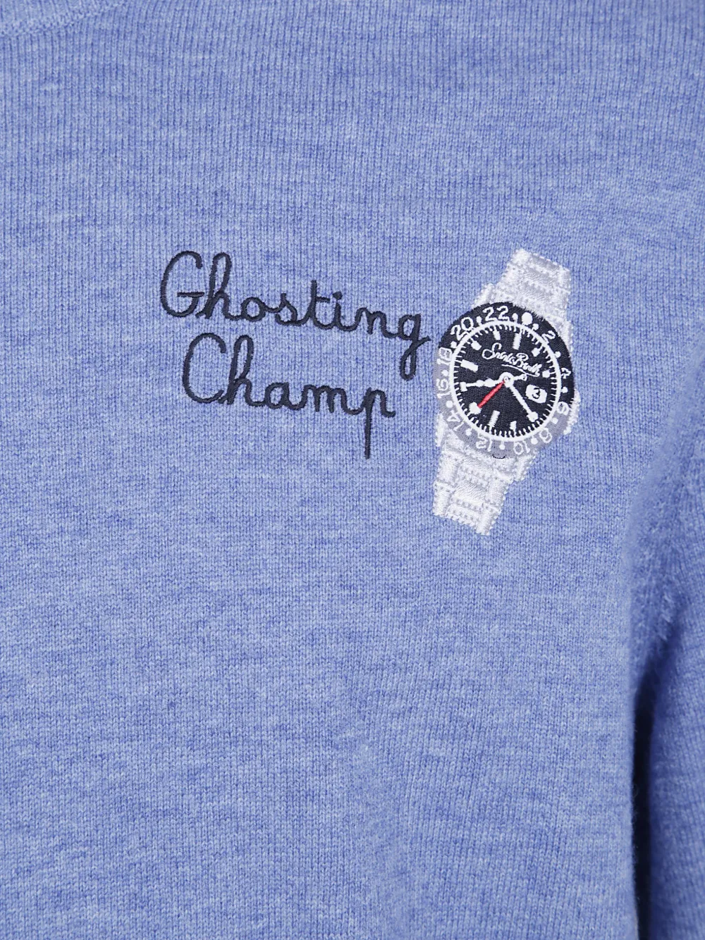 MC2 Saint Barth Ghosting Champ wollen trui Blauw