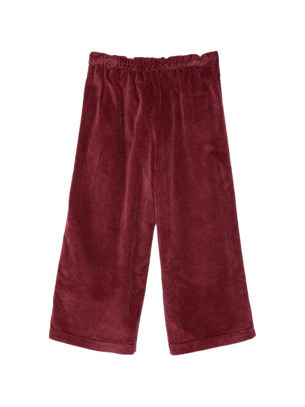 Siola Ribfluwelen plooibroek Rood