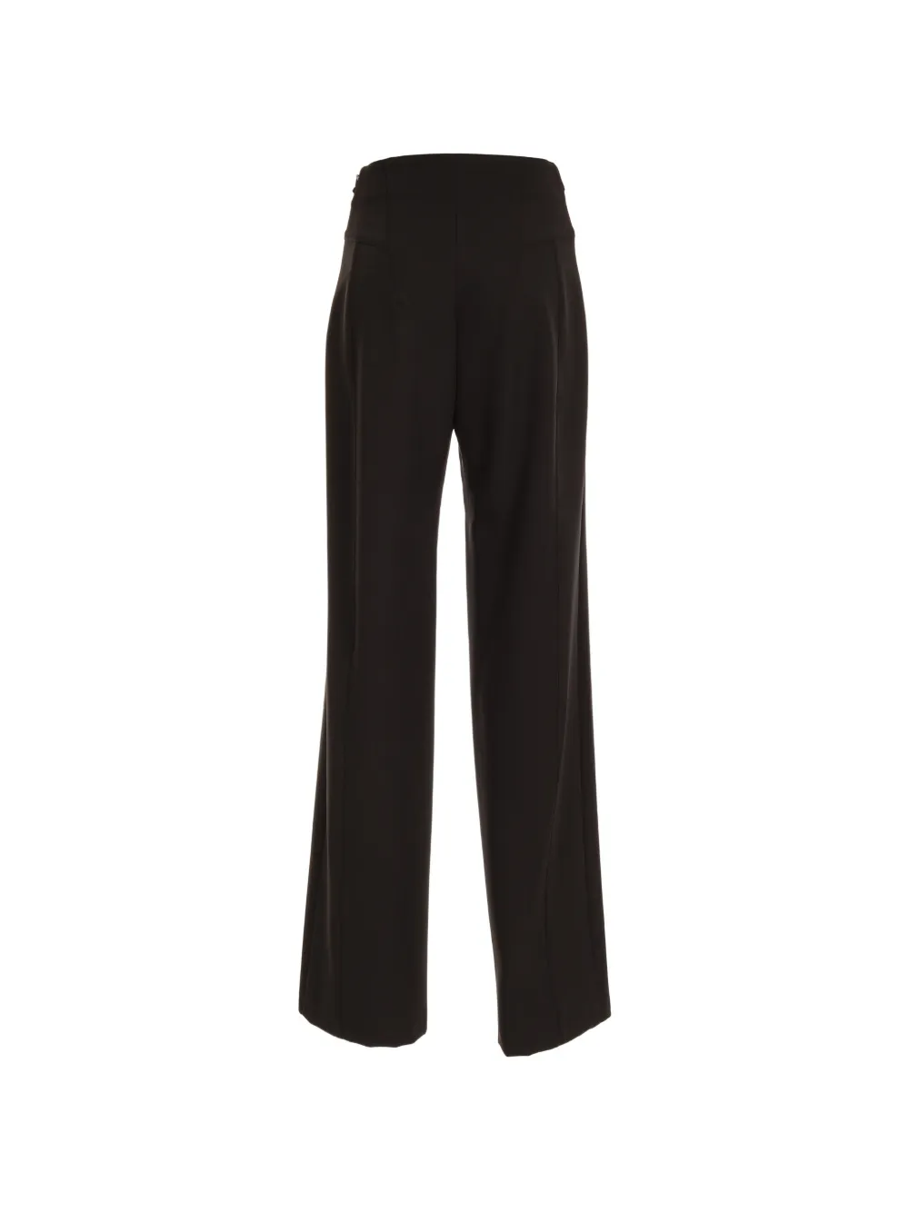 Just Cavalli Broek met wijde pijpen en goudkleurige hardware Zwart