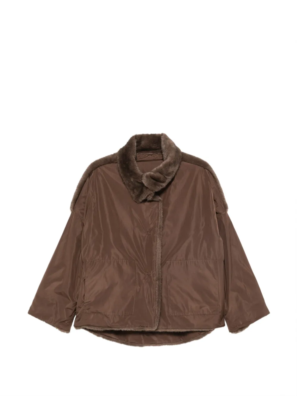 COLLECTION PRIVEE? manteau réversible en fourrure artificielle - Marron COLLECTION PRIVEE? manteau réversible en fourrure artificielle - Marron