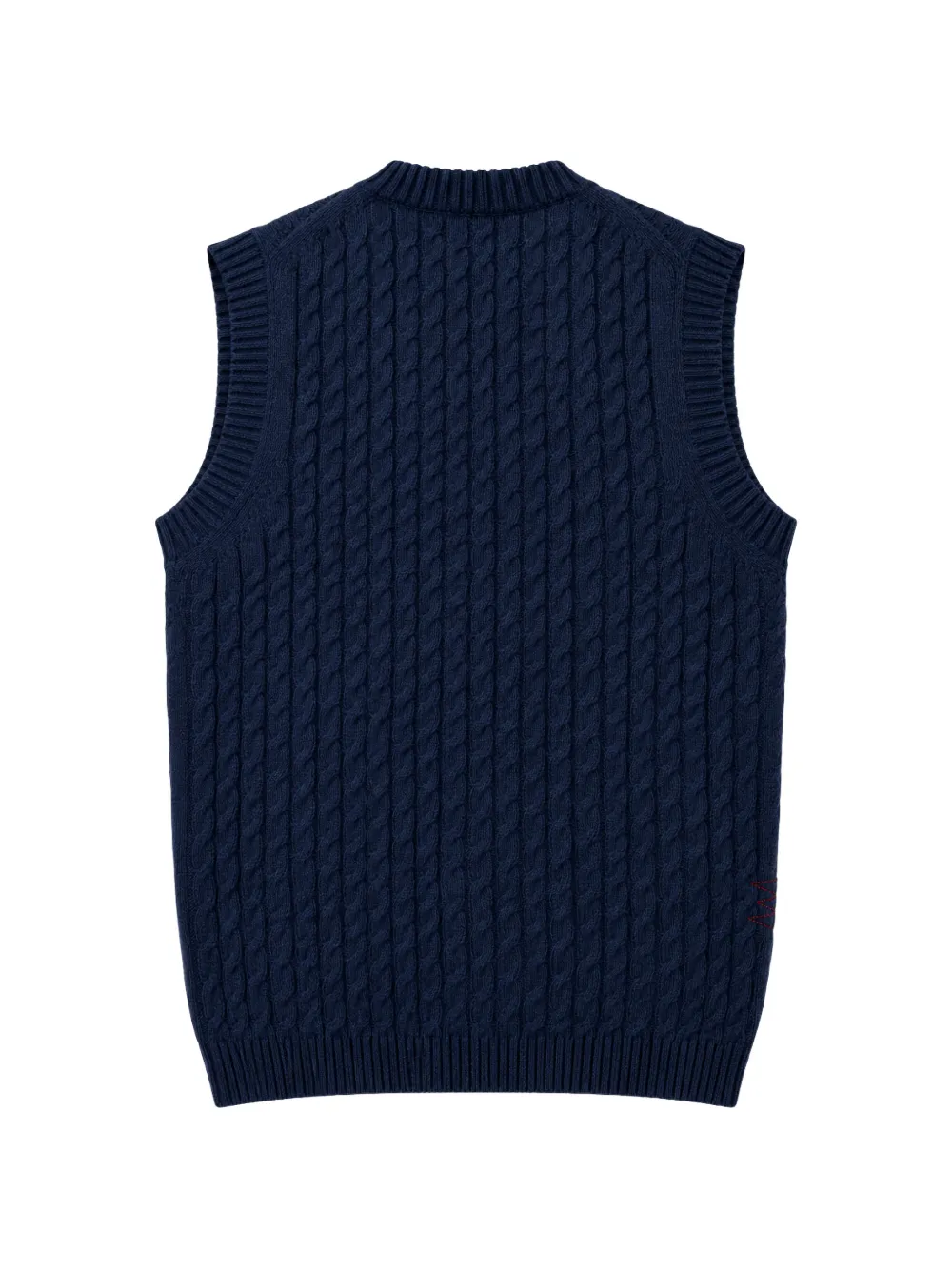 AMARÁNTO Kabelgebreide spencer Blauw