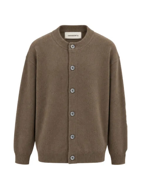 AMARÁNTO button-up knit cardigan