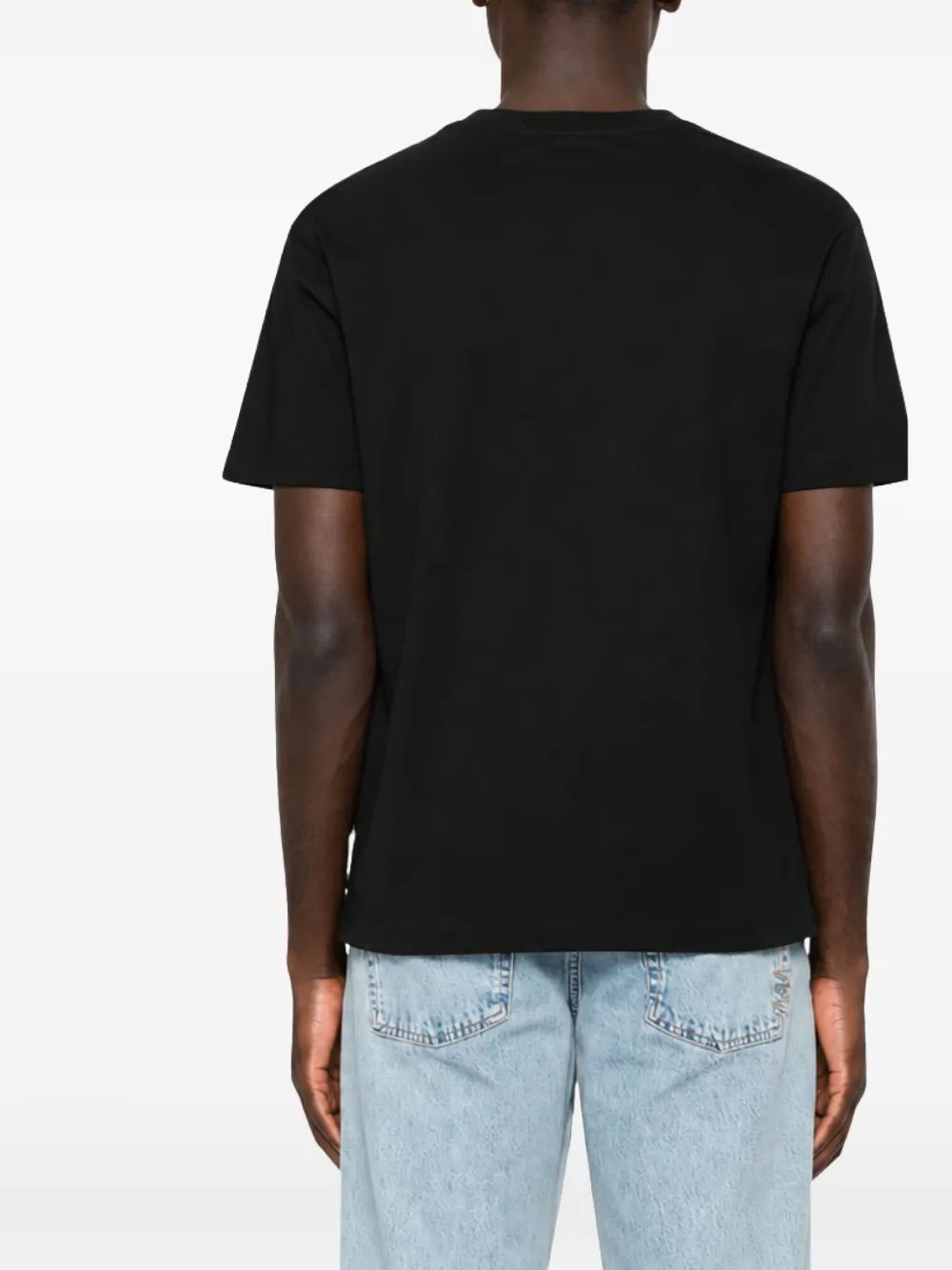 AMARÁNTO T-shirt met ronde hals Zwart