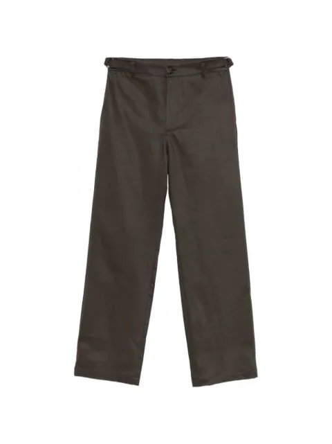 AMARÁNTO buckled straight-leg trousers