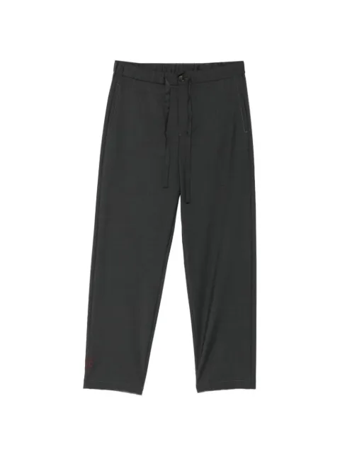 AMARÁNTO drawstring straight-leg trousers