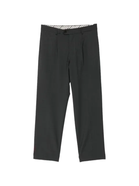 AMARÁNTO pleated straight-leg trousers