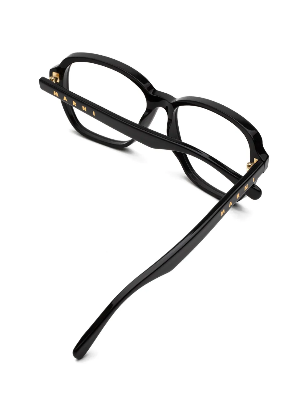 Marni Eyewear Bril met geometrisch montuur Zwart