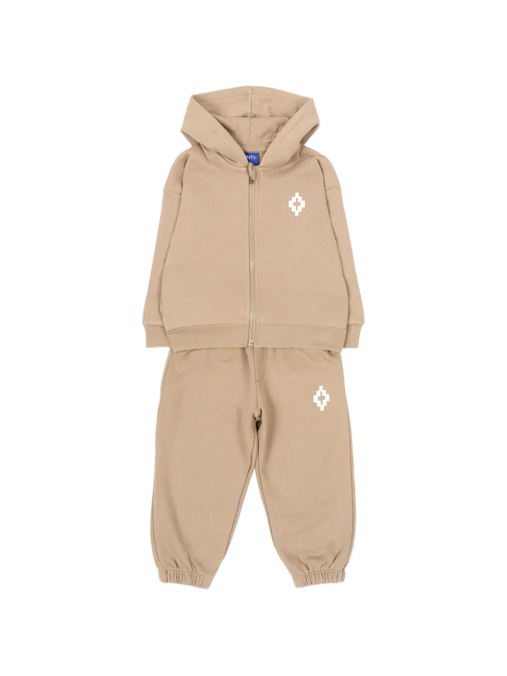 COUNTY OF MILAN logo-print track set - Nude