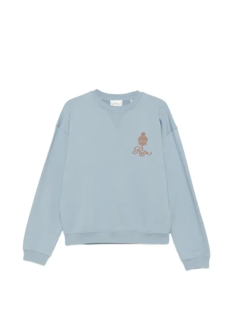 FRAME The Ritz embroidered sweatshirt