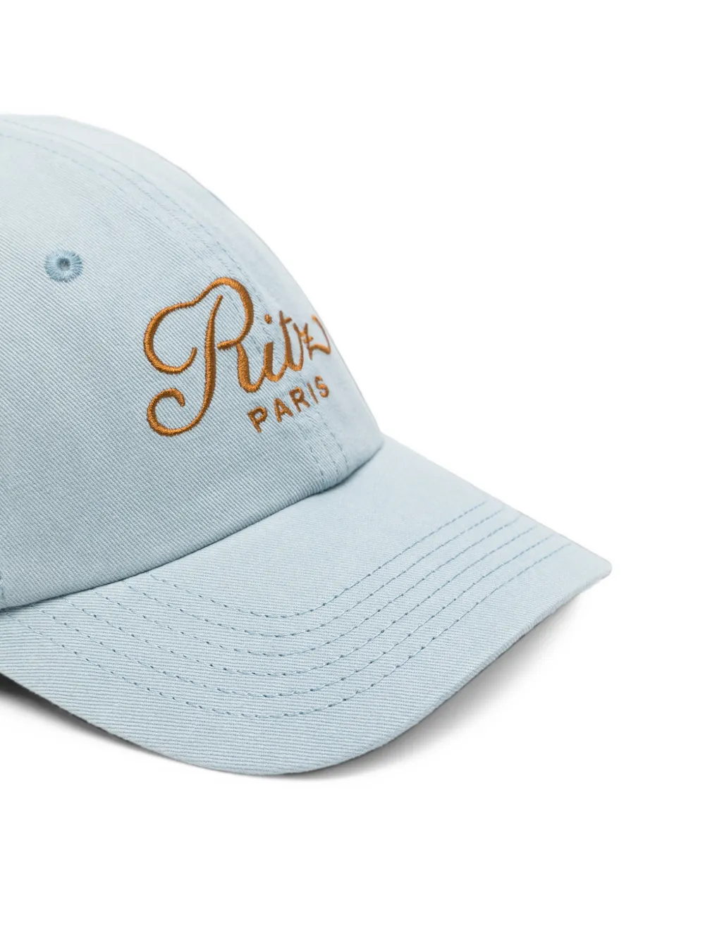 FRAME Ritz Paris embroidered baseball cap Blauw